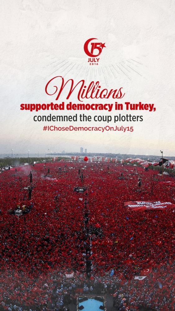 Sosyal medyada 15 Temmuz hain darbe girişimine tepkiler